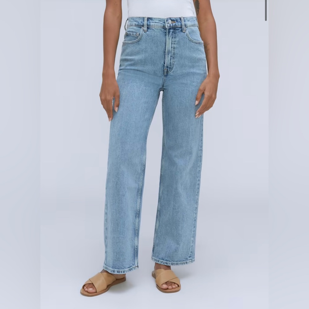 Everlane The Summer Wide Leg Jeans